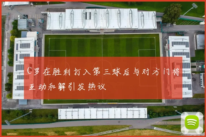 C罗在胜利打入第三球后与对方门将互动和解引发热议
